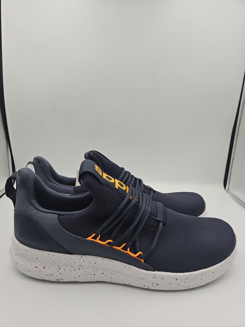 adidas Navy Sneakers with Orange Details - Picture 4 of 9